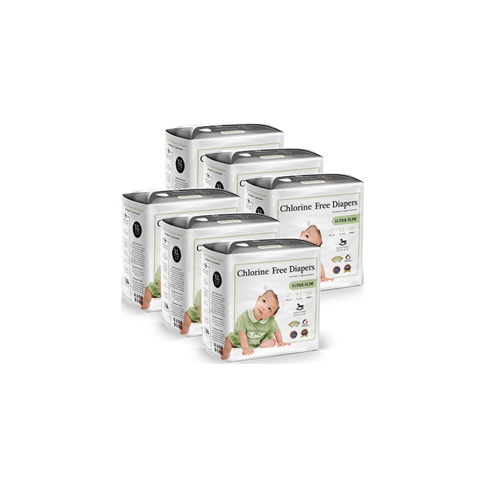 애플크럼비 프리미엄 슈퍼슬림 팬티형 기저귀 유아용, 특대형(XL), 120매